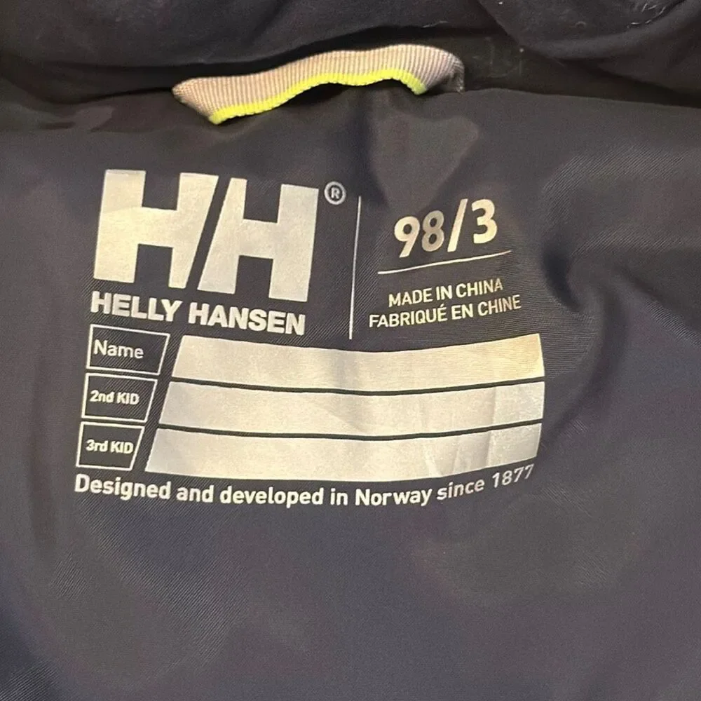 HELLY HANSEN Kids Legend 2.0 Insulated Ski Jacket In Bright Moss